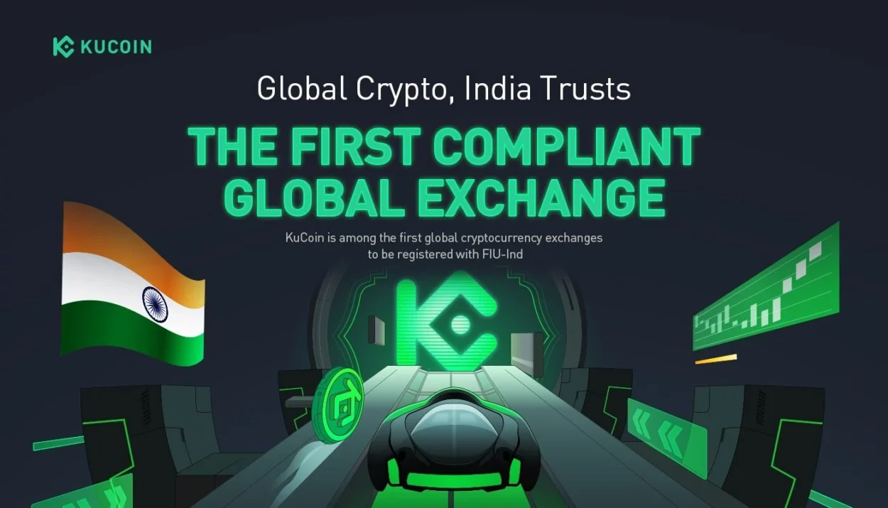 KuCoin Marks Its Territory as India's First FIU-Compliant Global Crypto Exchange
